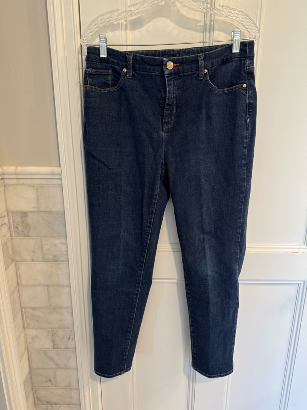 Chico's Midnight Blue Skinny Jeans for Women